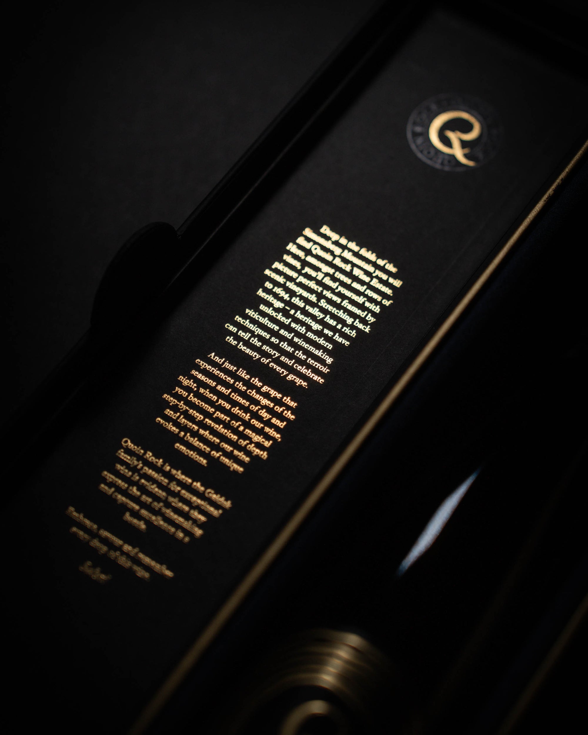 Quoin Rock Vine Dried 2023 | 375ml